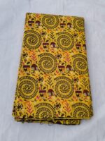 Yellow Printed Cotton Fabric (By Meter) – Multi-Use Dress & Blouse Material - Image 5
