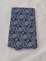Printed Cotton Fabric (By Meter) – Multi-Use Dress & Blouse Material Blue - Image 4