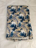 Leaf Printed Cotton Fabric (By Meter) – Multi-Use Dress & Blouse Material - Image 4
