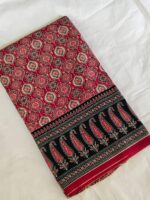 Ajrakh Style Printed Cotton Fabric (By Meter) – Multi-Use Dress & Blouse Material - Image 2