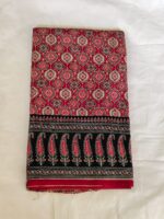 Ajrakh Style Printed Cotton Fabric (By Meter) – Multi-Use Dress & Blouse Material - Image 4