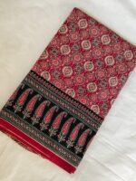 Ajrakh Style Printed Cotton Fabric (By Meter) – Multi-Use Dress & Blouse Material - Image 3