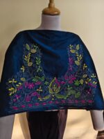 Silk Kantha Stitch Blouse Material (Hand-Embroidered