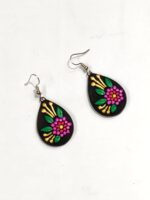 Terracotta Earrings Set For Women Black - Image 3