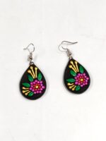 Terracotta Earrings Set For Women Black