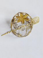 Handcrafted Hair Bun Cage Set Flower Design for Women and Girls - Image 2