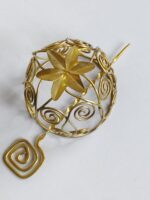 Handcrafted Hair Bun Cage Set Flower Design for Women and Girls