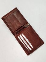 Style Leather Brown Holder Mens Wallet - Image 4