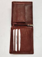 Style Leather Brown Holder Mens Wallet - Image 7