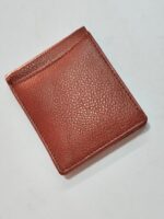 Style Leather Brown Holder Mens Wallet - Image 6