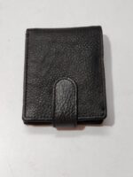 Style Leather Black Holder Mens Wallet - Image 2