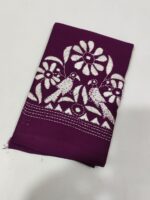 Kantha Stitch Cotton Blouse Piece - Image 3