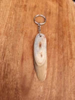 Handmade Wooden Key Ring Surname Name - Image 5