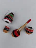 Terracotta clay drum children's toy - Image 4