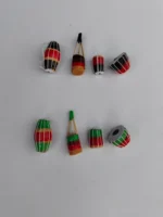 Terracotta clay drum children's toy - Image 4