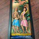 Handmade Multicolored Art Wall Hanging - Wall Art Sculpture