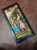 Handmade Multicolored Art Wall Hanging - Wall Art Sculpture - Image 2