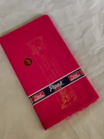 Fabric Pipaji Brand – Prince fabric Pure Cotton Red and pink Mix color - Image 3