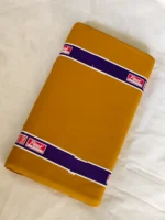 Fabric Pipaji Brand – Prince fabric Pure Cotton Mustard yellow - Image 3