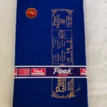 Royal blue Fabric Pipaji Brand – Prince fabric Pure Cotton