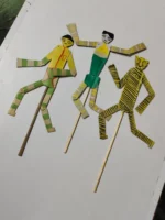 Palm Leaf Sepoy Set – Folk Art Kids and Adults Love - Image 2