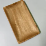 Handmade Natural Wooden Serving Plate (Premium Finish) Square