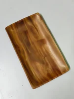 Handmade Natural Wooden Serving Plate (Premium Finish) Square - Image 5