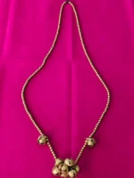 Handcrafted Brass Beads  - Ghunguru Tribal Necklace - Image 4