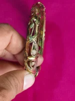 Dokra Bracelet Adjustable – Tribal Vintage Ethnic Design - Image 4
