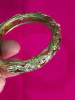 Dokra Bracelet Adjustable – Tribal Vintage Ethnic Design - Image 3