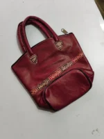 Handcrafted Shanti Niketan Medium Bucket Bag - Image 4