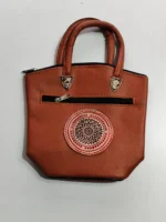 Handcrafted Shanti Niketan Medium Bucket Bag - Image 3
