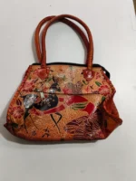 Pure Leather purse bag Handmade Figure Motif (boat) - Image 4