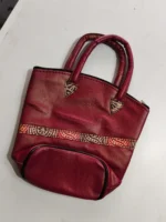Handcrafted Shanti Niketan Medium Bucket Bag - Image 2