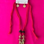 Dokra Brass Tribal Doll Motif Necklace Set