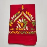 Hand work Kantha Stitch Blouse Piece Red for Ladies