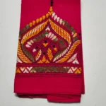 Kantha Stitch Cotton Blouse Material -  Red