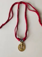 Handcrafted Dokra Brass Pendant – Tribal Art Jewelry - Image 2
