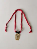 Handcrafted Dokra Brass Pendant – Tribal Art Jewelry