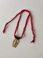 Handcrafted Dokra Brass Pendant – Tribal Art Jewelry - Image 2