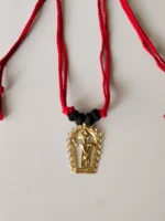 Handcrafted Dokra Brass Pendant – Tribal Art Jewelry - Image 4
