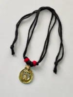 Handcrafted Dokra Brass Pendant – Tribal Art Jewelry - Image 2