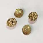 Handmade Brass Buttons for Kurta and Jacket used - Spiral Motif
