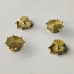 Brass Buttons for Kurta and Jacket - Spiral Motif