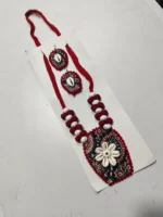 Handmade Fabric jewellery (1piece set) - Image 3