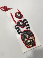 Handmade Fabric jewellery (1piece set) - Image 3