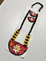 Fabric jewellery for women  (1piece set) - Image 3