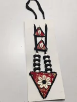 Hand Work Fabric jewellery (1piece set)