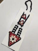 Hand Work Fabric jewellery (1piece set) - Image 2