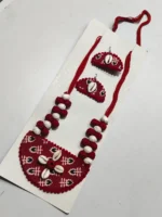 Fabric jewellery for women  (1piece set) - Image 3